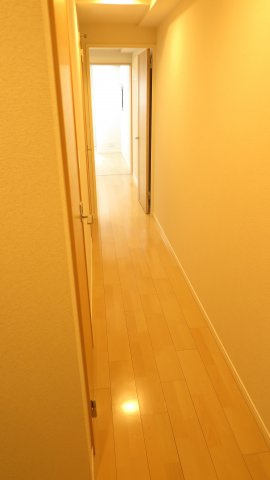 ラクラス長堀橋の玄関