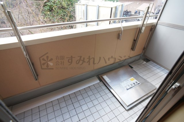 オーキッドガーデンのバルコニー