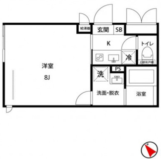 【間取り】 | フェリシア行徳Ⅱ
