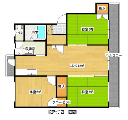 【間取り】 | クレール