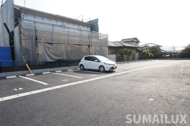 熊本市北区清水東町の賃貸マンションの駐車場