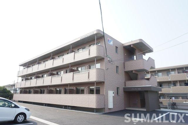 熊本市北区清水東町の賃貸マンションの外観
