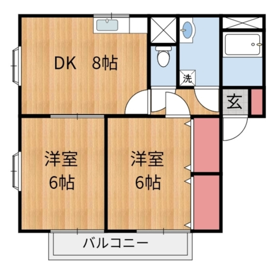 【間取り】 | ドミール本郷