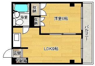 【間取り】 | 第三幸福ハイツ