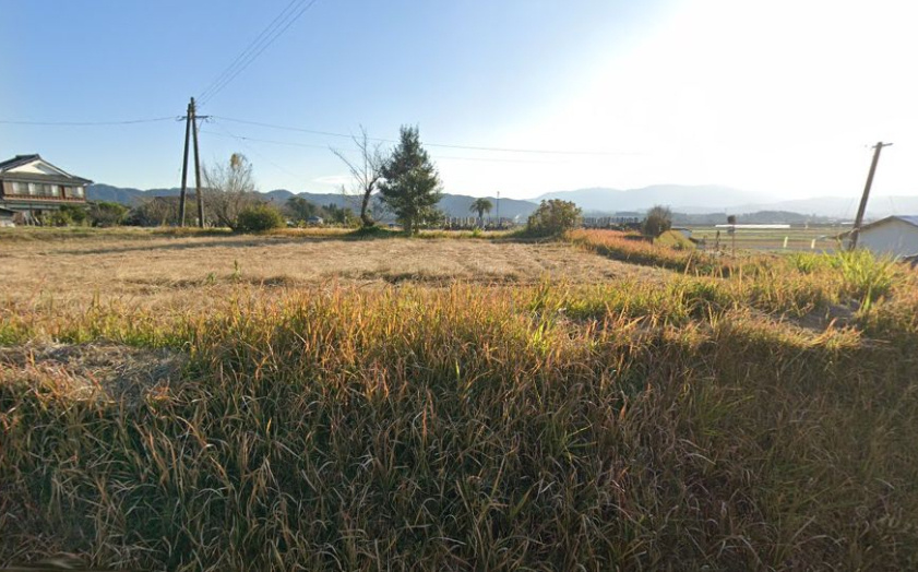 都城市下水流町の売地の外観