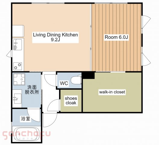 【間取り】 | ハーモニーグラシア三軒茶屋