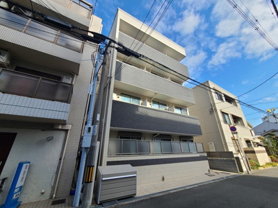 【外観】 | 淡路松本レジデンス | シンプルなデザインの外観です