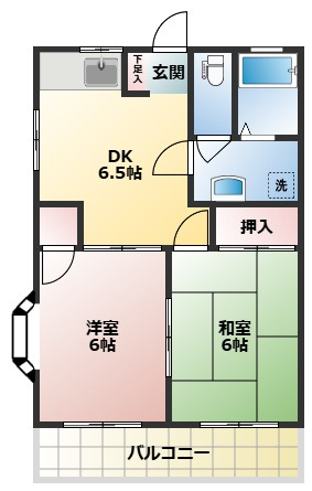ニューハウス梅田の間取り