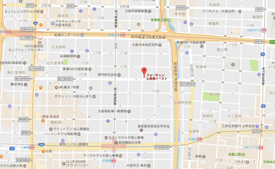 【地図】 | フォーチュン心斎橋ＥＡＳＴ