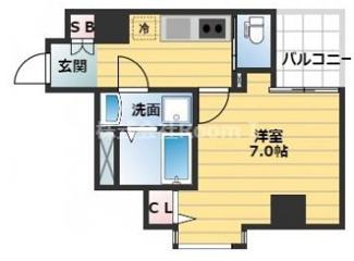 【間取り】 | フォーチュン心斎橋ＥＡＳＴ