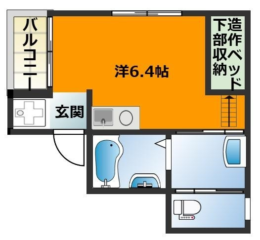 【間取り】 | ジャルダン長瀬