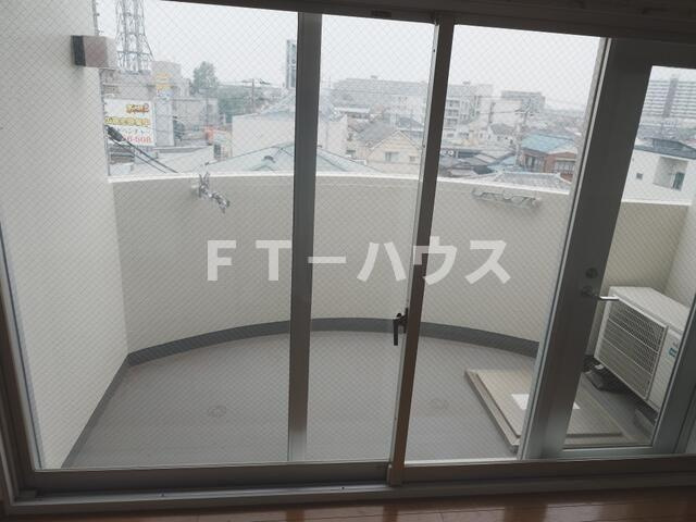 エーデルハイツのバルコニー