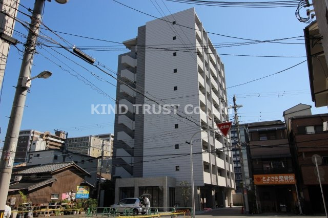 レジュールアッシュ梅田NEXの外観|きれいな外観です