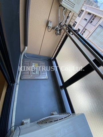 フィールウメダのバルコニー|お洗濯にも便利なバルコニー付き