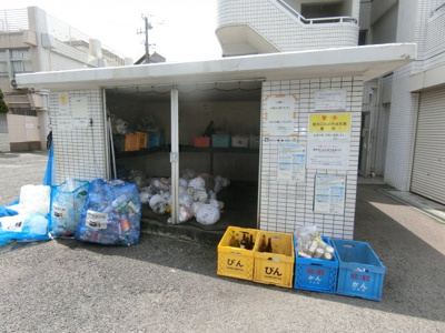 【その他共用部分】 | エレガンス綾瀬4 | 敷地内ゴミ集積所