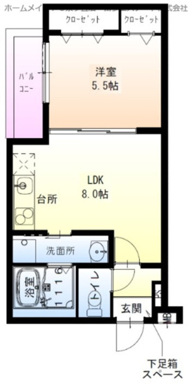 【間取り】 | フジパレス高石Ⅲ番館