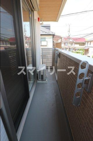 クレールモアのバルコニー