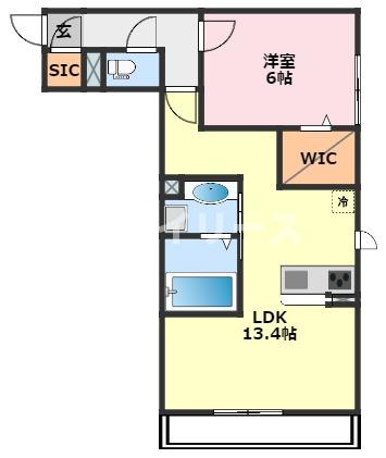 クレールモアの間取り