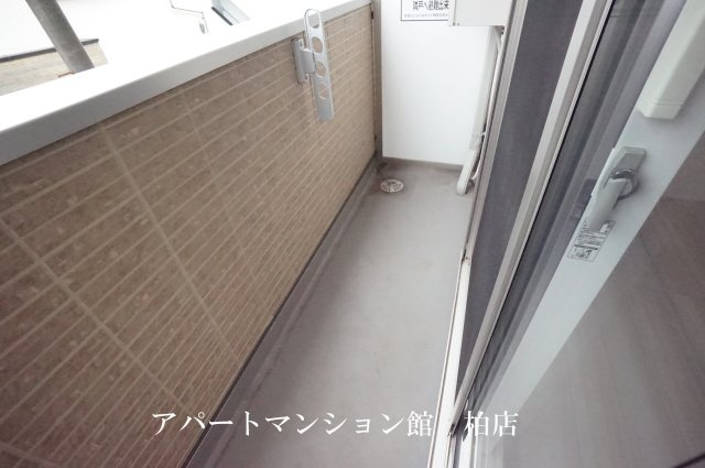 D-room柏6丁目のバルコニー