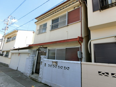 【外観】 | 上池田2丁目貸家 | 外はこのようになっています