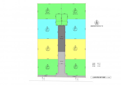 【区画図】 | 斑鳩町法隆寺北～全8区画～最終1区画