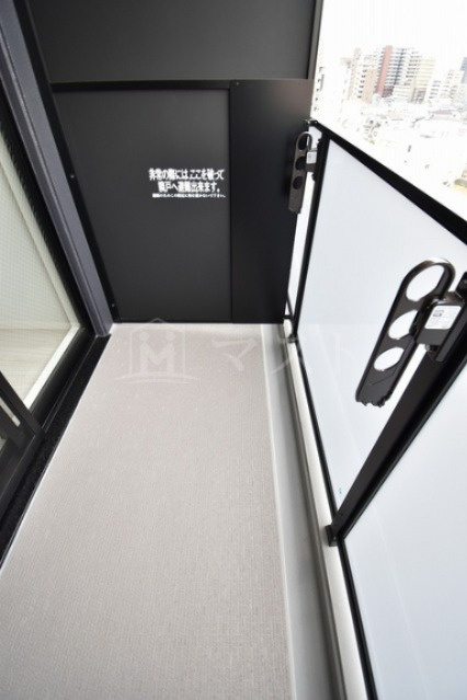 エスレジデンス福島グランデのバルコニー|※同マンション参考写真です