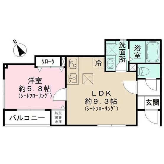 【間取り】 | FIORE2