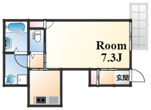 グランメール原田通の間取り