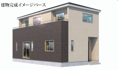 グラファーレ　赤磐市桜が丘東(第5)の外観パース