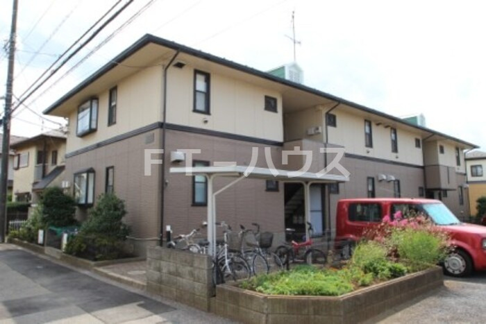 船橋市飯山満町２丁目のアパートの外観|建物外観