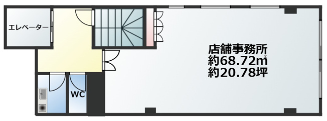 【間取り】 | サンシステム天六駅前ビル