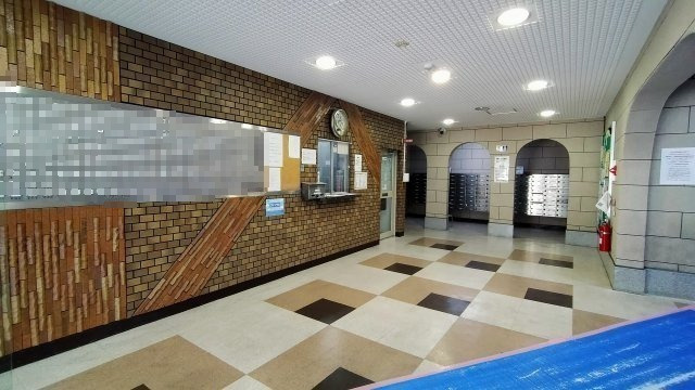 日商岩井京橋ハイツのその他共用部分|ロビーです。