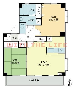 フォブール善導寺【キャッシュバック対象物件】の間取り