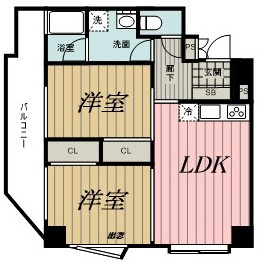 ガーデンハウス本千葉の間取り