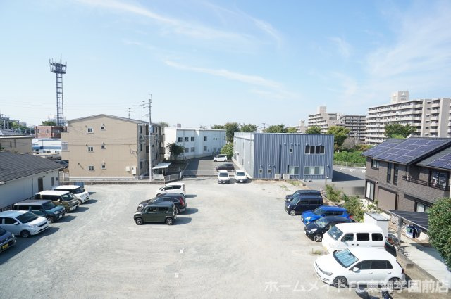 熊本市東区下南部１丁目のアパートの展望