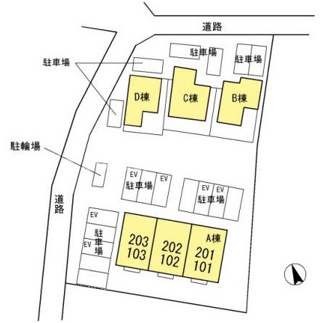 【駐車場】 | アルピニア　A棟　岡崎市上地6丁目