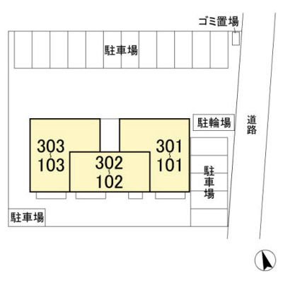 【区画図】 | リバーサイド・レジデンス