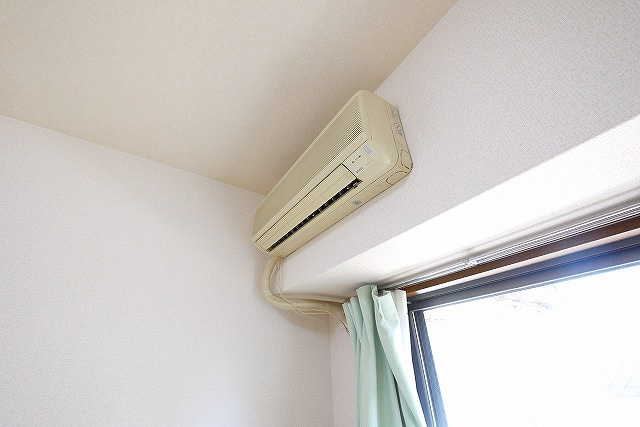 クレセール杉ヶ町の設備|エアコン完備で、年中快適にお過ごし頂けます。