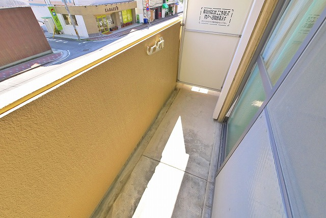 クレセール杉ヶ町のバルコニー|落ち着いた時間を過ごせるバルコニーです