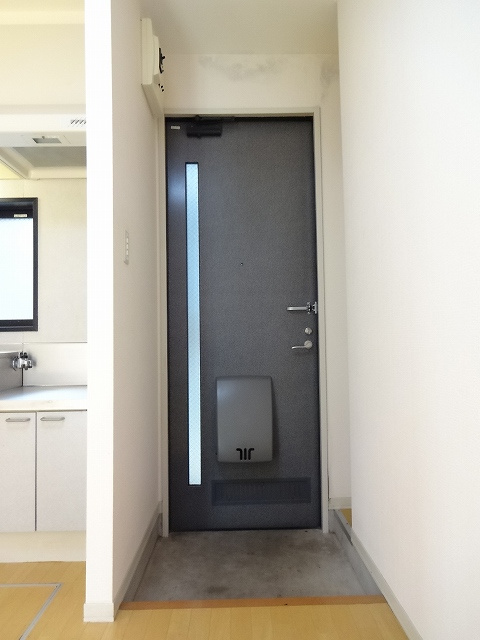 品川区中延３丁目のアパートの玄関
