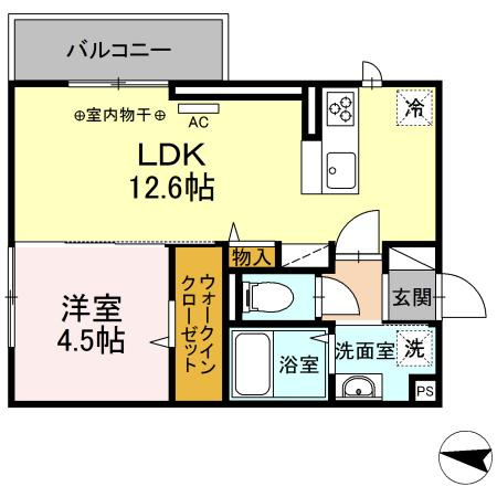 イリーニの間取り