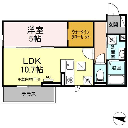 イリーニの間取り
