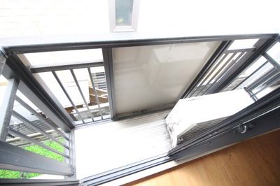 【バルコニー】 | ハイツ１６５千舟 | 暖かな日差しのふりそそぐバルコニー