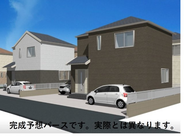 総社市井手の一戸建ての外観