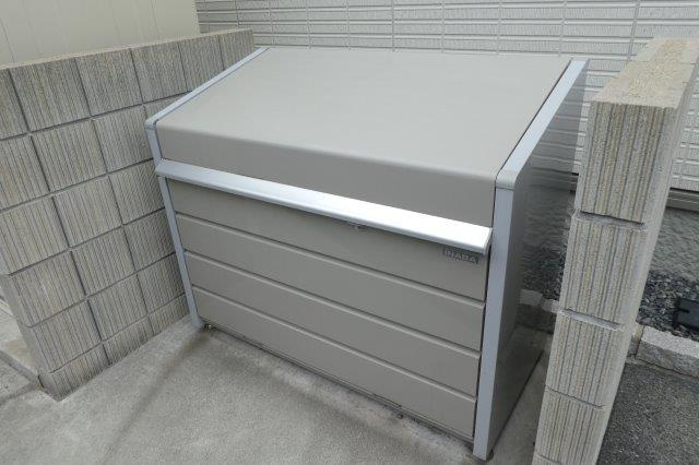 倉敷市老松町１丁目のアパートのその他共用部分|敷地内専用ゴミステーション