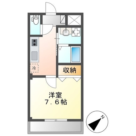 ラーハ前原の間取り|間取図