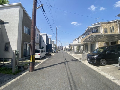 【前面道路含む現地写真】 | 城陽市寺田丁子口　中古戸建