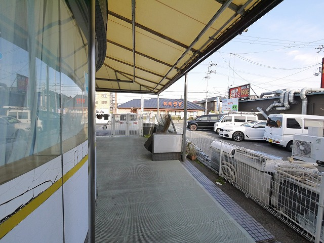 神殿町店舗の外観パース