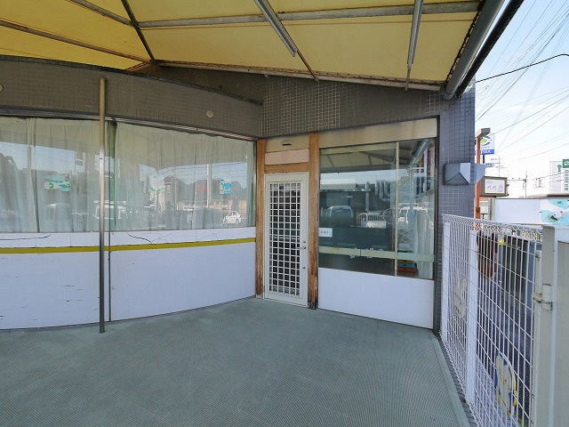 神殿町店舗の外観パース