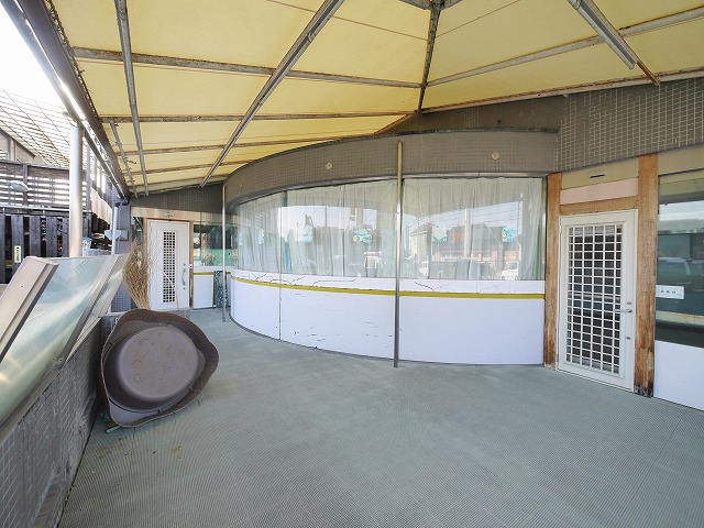 神殿町店舗の外観パース